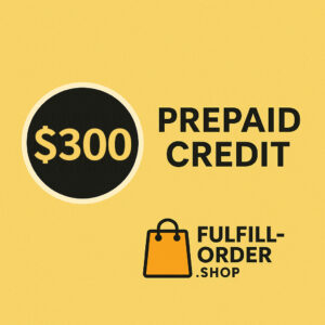 Prepaid $300 Credit